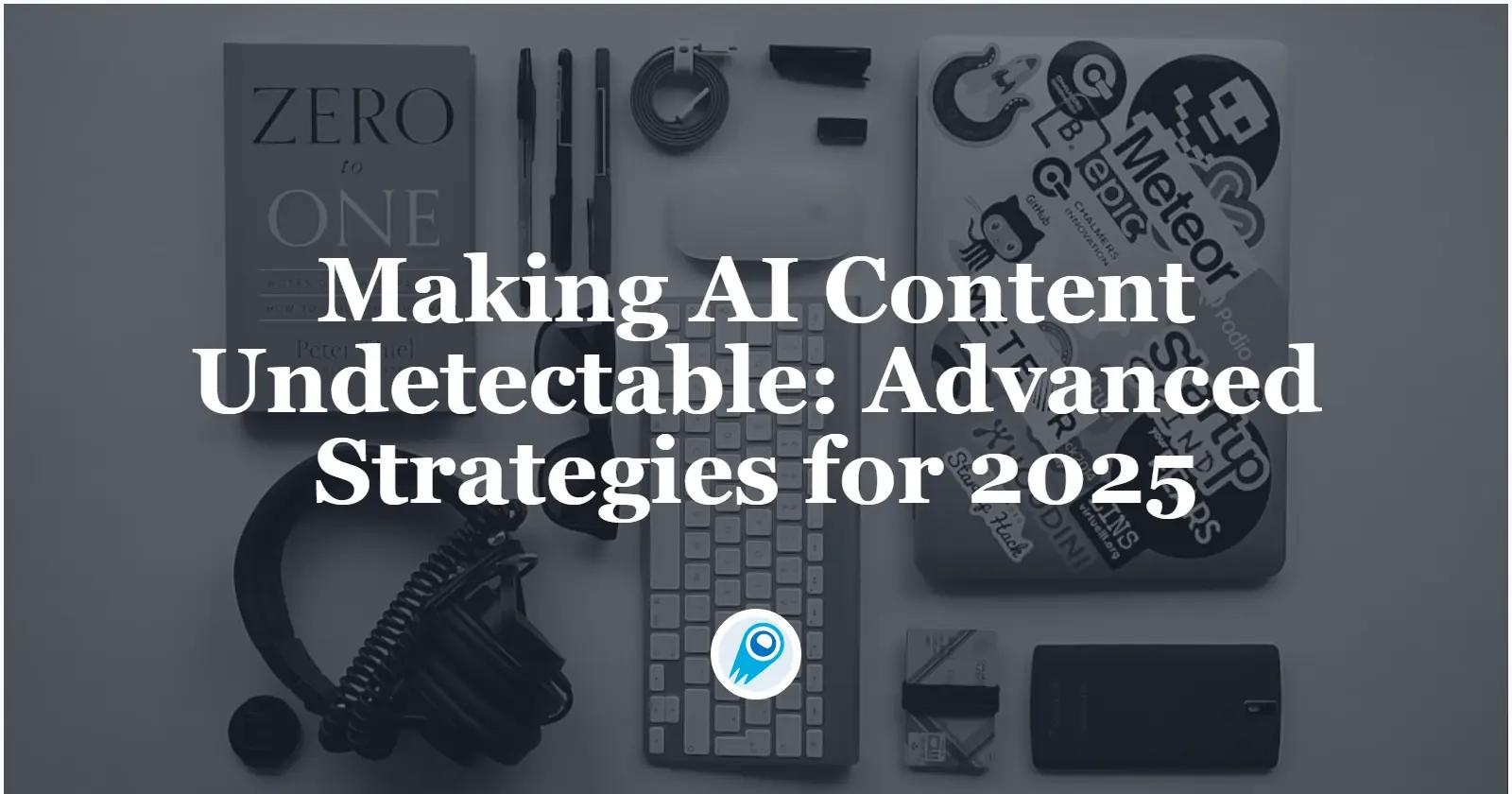Making AI Content Undetectable: Advanced Strategies for 2025