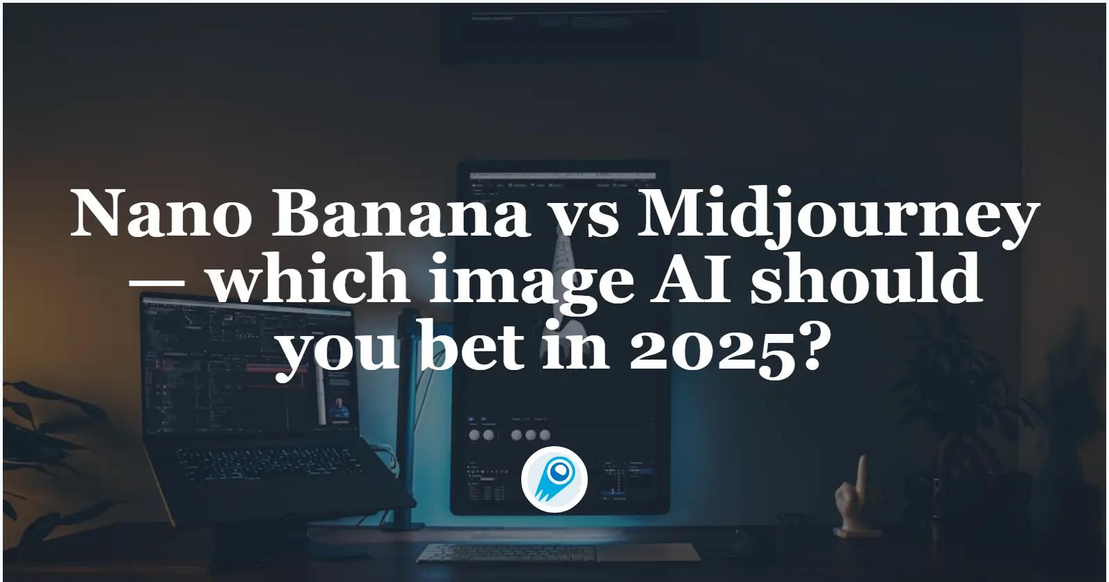 Nano Banana vs Midjourney— which image AI should you bet in 2025?